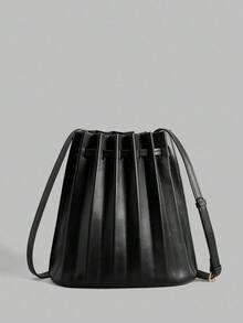 Ontre Ladies' Single Shoulder Bag - Black - View 3
