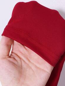 Sparklyn 2pcs/Set Casual Loose Fit Pink Hoodie Sweatshirt With Letter Print + Black Leggings, Teen GirlAutumn Outfit Fall Winter - Grey - View 8