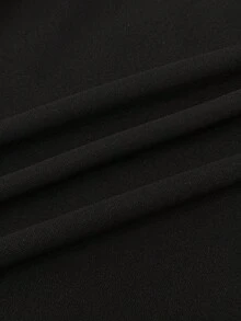 Attitoon 女士休闲拉链连帽保暖卫衣，带毛领，适合秋冬季节，复古风，秋季拉链卫衣，女士拉链卫衣 - 黑色 - 查看 4