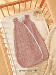 Cozy Pixies 1pc Floral Print Reversible Soft & Comfortable Baby Sleeping Bag, Pastoral Style