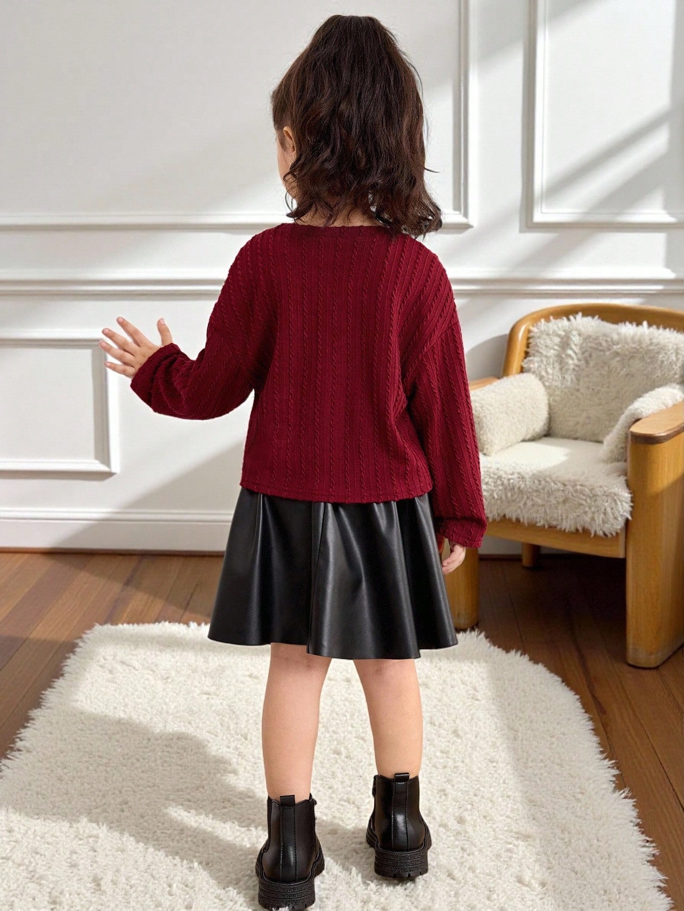 طقم كاجوال أنيق للفتيات