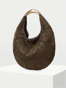 MOTF PREMIUM 女士手提包 - 墨綠色 - 查看 3