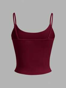 SHEIN EZwear 4 件套女士短款休闲吊带背心，适合夏季 - 彩色 - 查看 6