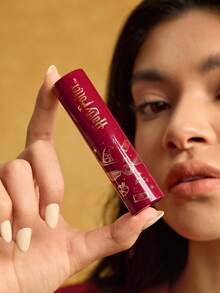 HARRY POTTER X SHEIN 8ml/0.3oz Claret Gryffindor Gold Pattern Rotatable Compact Perfume Bottle, Portable Refillable Spray,Twist Open Spray Bottle, Can Be Filled With Perfume, Skin Care Water And Other Liquids,Reusable Refilling Bottle,,Harrypotter,Gifts,Suitable For Travel And Daily Use