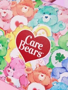 SHEIN X Care Bears 1pc Cartoon Print PU Leather Handbag With Adjustable Shoulder Strap, Large Capacity Suitable For Commuting, School, Weekend Trips, Energetic & Cute, Bag, College Style, Cheer Bear, Bear, Share Bear - Pink - View 6