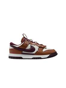 Nike DUNK Men's Sneakers Light British Tan/Burgundy Crush FQ8248-200 - Light British Tan/Burgundy Crush - View 1