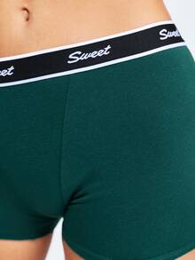 LOUNGEISTA 5 Packs Multicolor Cotton Women Shorts Comfortable Minimalist Ribbon Low Rise Boxers For Daily Wear Ideal For Sports And Relaxing - Multicolor - View 8