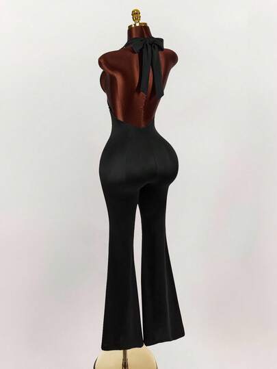 Amplova 女士性感露背吊带紧身衣