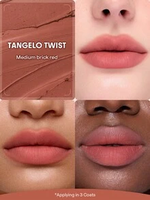 SHEGLAM Bounce Putty Pocket Lip Pot-Tangelo Twist Lip Combo Brand Beauty Makeup Face Paint Cosmetic For Women Girls Perfect For Spring Summer Ideal For Y2K Fancy Fashion Suitable For Birthday Mother'S Day Gift Rave Party Ready Best Color - Tangelo Twist - View 2