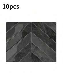 SHEIN 10/20片 11.4英寸 X 9英寸 可剥离粘贴壁纸 - 3D软凝胶可剥离粘贴柔性防水瓷砖，适用于厨房、浴室、易清洁墙面和淋浴房瓷砖。家居装饰，节日装饰。房间装饰 墙面装饰 浴室装饰 卧室装饰 房间装饰用品 客厅装饰 家居装饰 客厅墙纸 墙贴 墙贴 - 彩色 - 查看 16