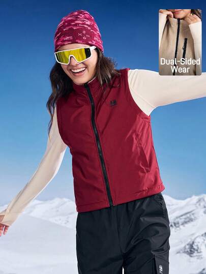 In My Nature Women Winter Thermal Lined Warm Outdoor Vests Jacket, Winter, Hiking Jacket