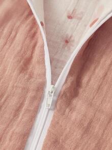 Cozy Pixies 1pc Floral Print Reversible Soft & Comfortable Baby Sleeping Bag, Pastoral Style