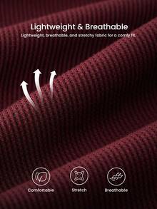 LUVLETTE 圣诞节和新年睡衣 秋冬季柔软棉质华夫格宽松女士休闲裤 透气睡裤 睡衣风格长裤 带口袋 内衣外穿 秋季睡衣