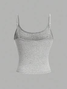 Girlism 4 件套青少年女童短款休闲吊带背心，适合春、夏、秋、冬