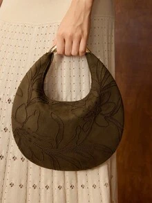 MOTF PREMIUM 女士手提包 - 墨綠色 - 查看 6