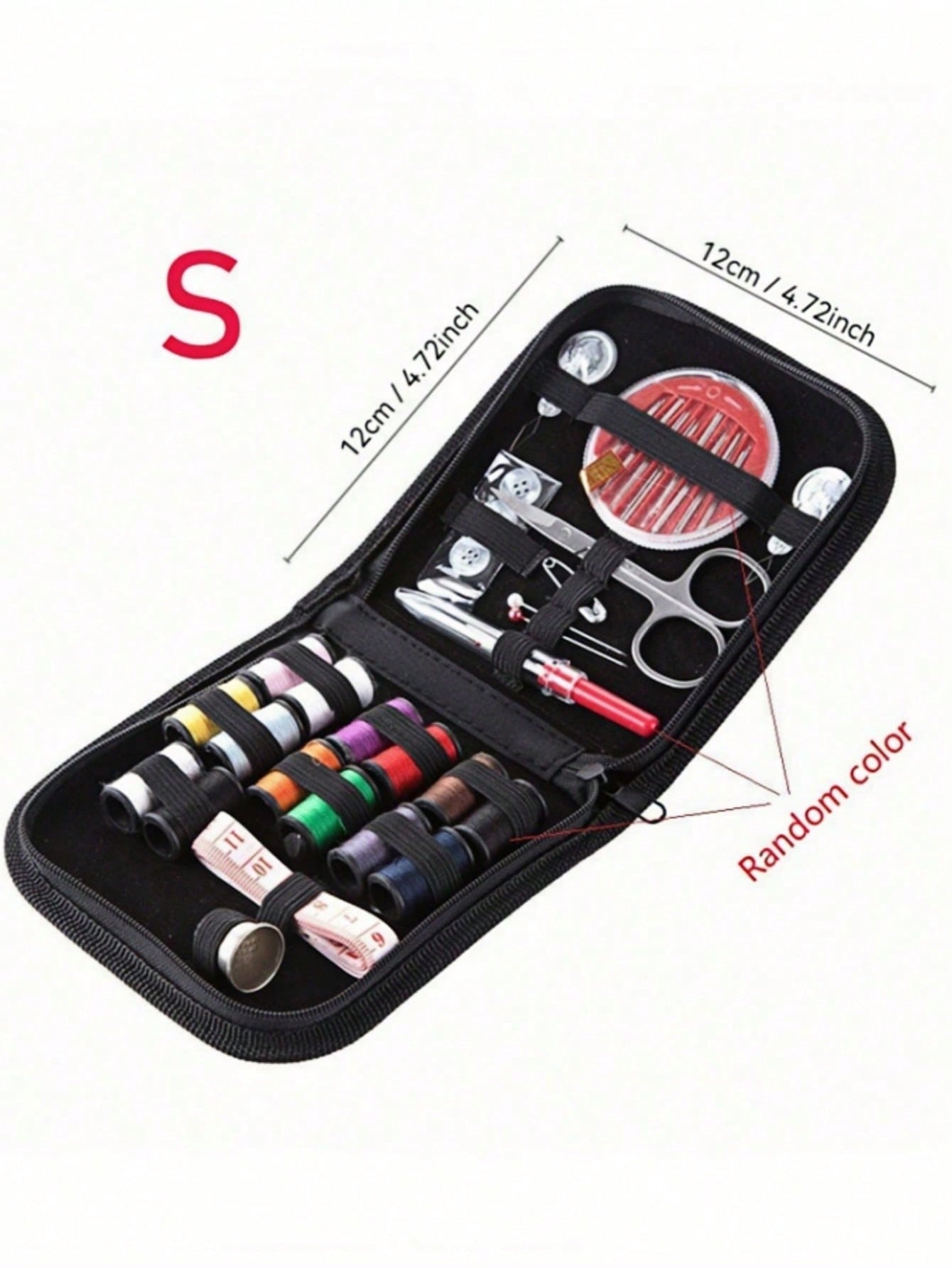 طقم الخياطة المحمول متعدد الأدوات، مجموعة أدوات خي...