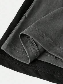 Girlism 青少年女孩紧身裤喇叭裤喇叭裤喇叭腿喇叭裤喇叭紧身裤喇叭运动裤 - 深灰色 - 查看 10