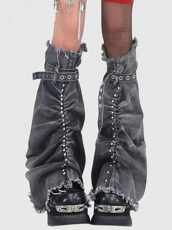 Goth Women Leg Warmers