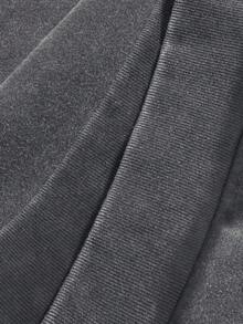 ROMWE MEN Spring Casual Graphic Men'S Street Style Gothic Casual Zip Up Hooded Graphic Print Sweatshirt, Fall, Long Sleeve Top - Grey - View 5