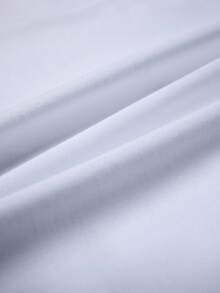 Manfinity Campus Court Áo nỉ cổ tròn tay dài họa tiết chữ và số Colorblock thường ngày cho nam, mùa thu - Xanh đậm - Xem 4