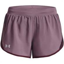 Under Armour Women's Sports Shorts Misty Purple - 酒紅色 - 查看 1