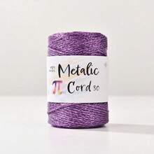 100 متر/لفة حبل معدني متعدد الألوان بسمك 3 مم، وزن 90 جرام، مناسب لأعمال الحرف اليدوية DIY، نسج الحقائب، تغليف الهدايا وديكورات عيد الميلاد