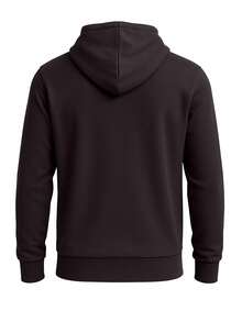 New Era Men's Hoodies Black - Black and Red - View 2