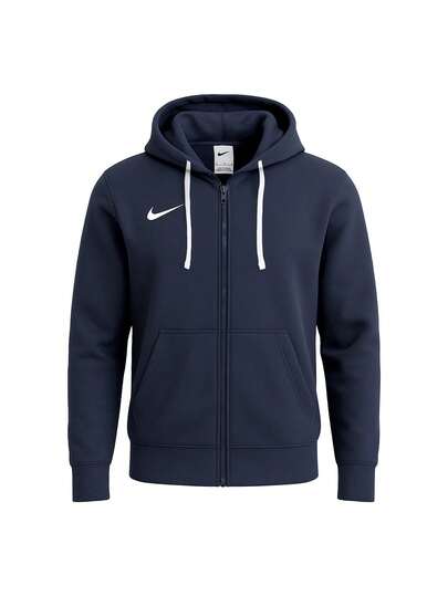 Nike Park 20 Youth Fleece Full Zip Hoodie Obsidian/White