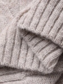 DAZY 男婴圆领麻花针织扭纹休闲长袖毛衣，韩版秋冬款