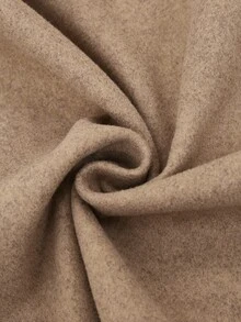 Rafferiza Women's Overcoat With Faux Fur Collar - Khaki - View 9