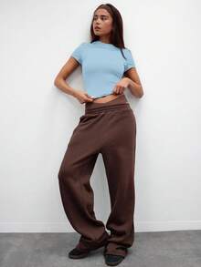 MUSERA 短袖修身T恤，休闲度假胶囊衣橱日常机场休闲秋季返校季圣诞节优雅假日派对节日装扮