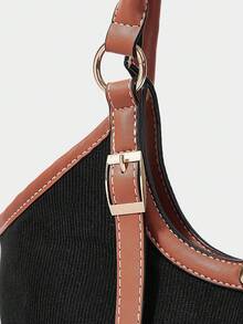 SHECARRY Women Casual Tote Bag, Light Weight And Large Capacity, Perfect For Daily Use - Black - View 4