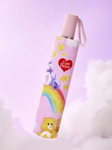SHEIN X Care Bears 1 chiếc Gấu hoạt hình vui vẻ, Gấu may mắn, Gấu Funshine, Gấu chia sẻ, Ô in hình gấu Love-A-Lot, Chống tia UV, Thích hợp cho trường học, công sở, sử dụng ngoài trời và hàng ngày, Được thiết kế cho sinh viên đại học, học sinh trung học và phụ nữ - Hồng - Xem 6