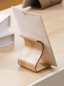 1 Giá đỡ điện thoại bằng gỗ, thích hợp cho bàn làm việc văn phòng, kệ đựng đồ trên bàn, đồ dùng học tập. - Nhiều màu - Xem 9