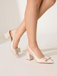 CUCCOO CHICEST CUCCOO 夏季时尚百搭纯色高跟鞋