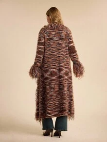 ROMWE EDITION 女士 Y2K 流苏性感开衫 - 彩色 - 查看 2