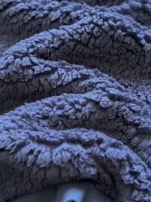 SHEIN 男宝宝毛绒连帽外套+白色T恤+保暖毛绒裤，秋冬休闲百搭时尚套装 - 彩色 - 查看 6