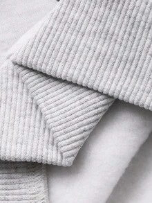 DAZY Toddler Boys' Round Neck Printed Casual Long Sleeve Korean Style Sweatshirt, Autumn/Winter - Grey - View 9