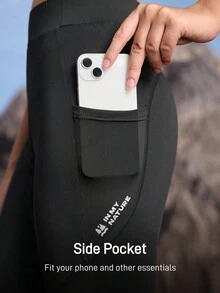 In My Nature Casual Versatile Yoga & Outdoor Sports Pants - Black - View 4
