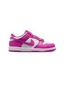 DUNK Women's Sneakers White/Hot Fuchsia DD1873-110 - White/Hot Fuchsia - View 1