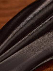 HARRY POTTER X SHEIN 1pc Golden Snitch Pattern Silk-Like Eye Mask, Blackout Eye Mask, Comfortable Fabric, Elegant Print, Unisex, Black Eye Mask