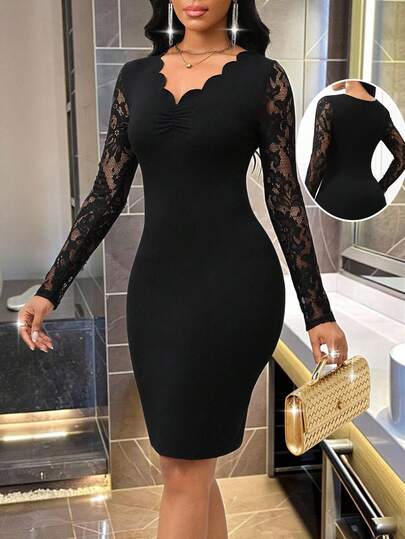 SHEIN Lady Wedding Dresses White Dresses Party Dresses Office Dresses Church Dresses