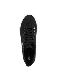 Superga 2708 Hi-Top Women Sneakers Black S41273W - Black and White - View 3