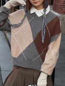 DAZY 青少年女孩毛衣，秋季 - 彩色 - 查看 2