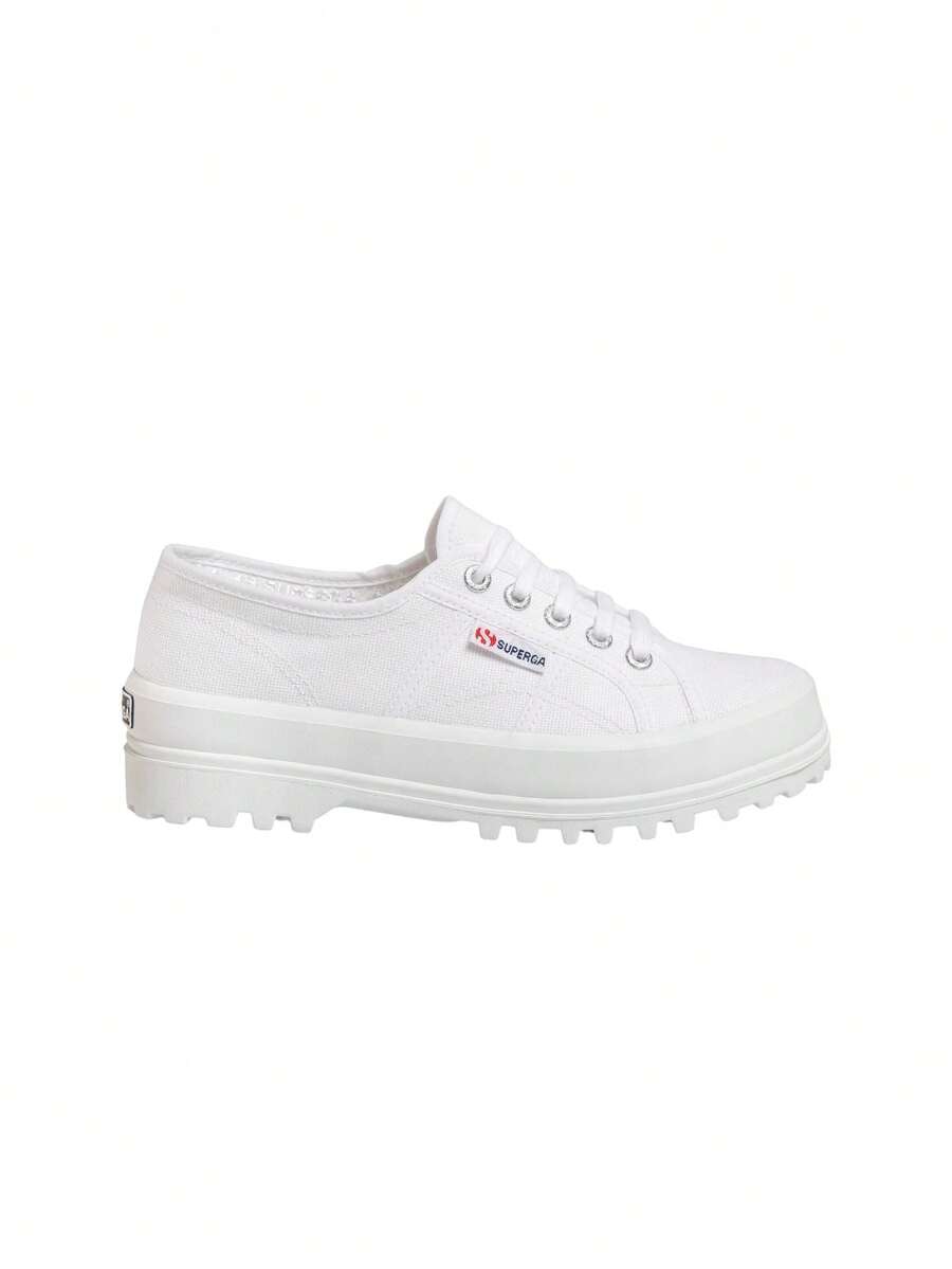 Superga 2555 Alpina Platform Women Casual Shoes White S00F4B0 - White - View 1
