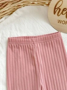 Babygirl 可爱毛绒樱桃印花长袖卫衣套装，秋冬