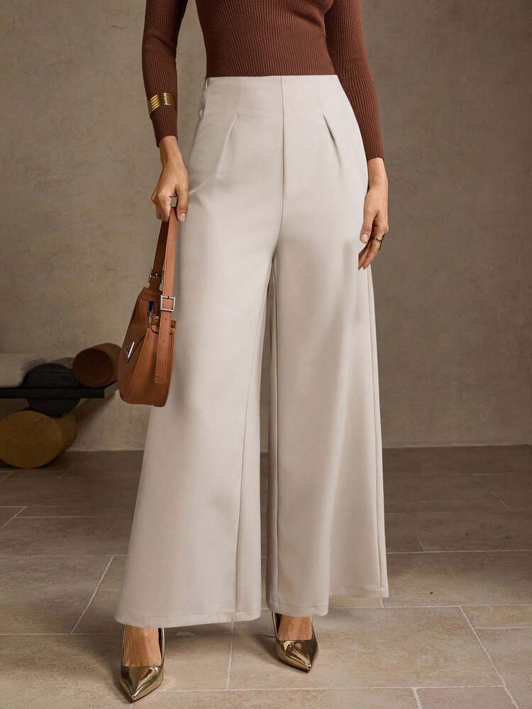WOMEN'S FASHIONABLE VERSATILE WIDE LEG PANTS, SPRING/SUMMER