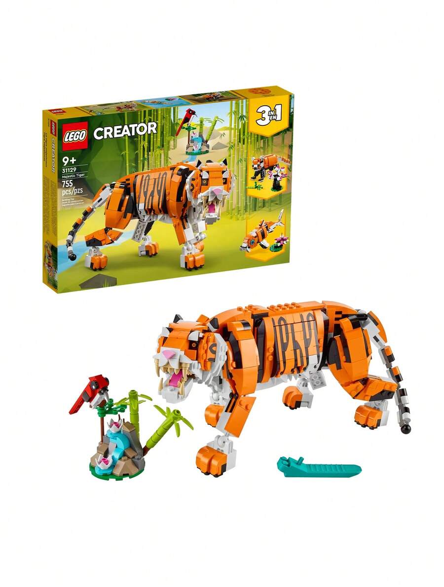 LEGO Creator® Majestic Tiger BOYS FIRST 31129 - Multicolor - View 1