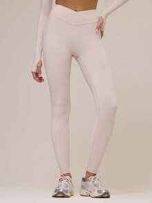 Musera Sport Mallas deportivas con cintura teñida para otoño, invierno y actividad física, ideales para gimnasio, entrenamiento y descanso