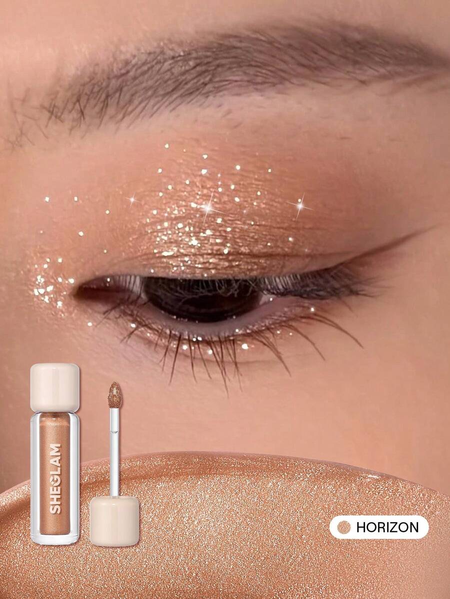 SHEGLAM Airglow 眼彩液-Horizon 品牌 美容 化妝 化妝品 適合女性與女孩 完美搭配夏季春季 Y2K 時尚 流行 生日 母親節禮物 假期 派對準備就緒 最佳顏色 - Horizon - 查看 1